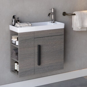 Σετ Πάγκου SAHRA ANTHRACITE OAK